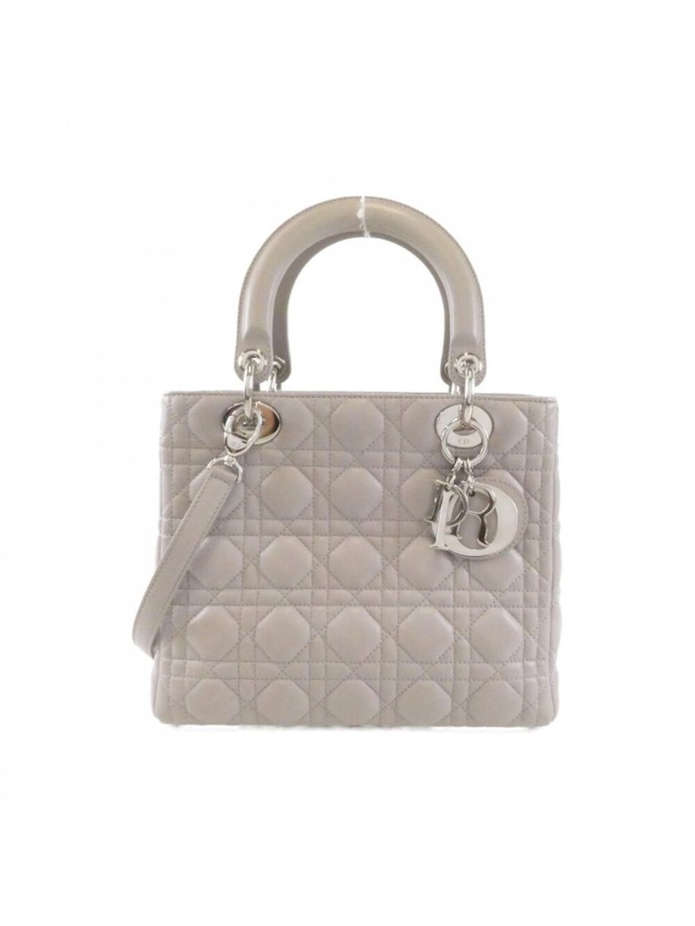 Dior Lady Bag Handbag Gray - Picture 1 of 9